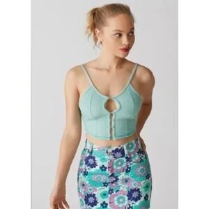 Urban Outfitters Ribbed Cayenne Cropped Cami